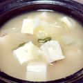 myacooking's cooksnap of when they made 焼きネギと焼き豆腐の味噌汁.