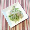 チェックのミニくま's cooksnap of when they made 糸こんでヘルシー☆ツナと山葵で和パスタ風.