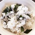 enarin＊'s cooksnap of when they made わかめごはん食べたくなったら。.