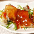☆バー子☆'s cooksnap of when they made さばの竜田揚げ・スイートチリあんかけ。.