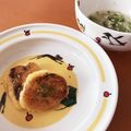 choco0329's cooksnap of when they made 離乳食後期＊じゃがいもとにんじんのおやき.