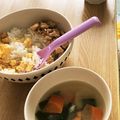 きゃんちーのまま's cooksnap of when they made 焼き肉のタレ✿鶏そぼろ.