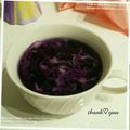 陽翔mam 's cooksnap of when they made 春はあけぼの♡紫スープ♡.