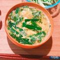 たろりんたん's cooksnap of when they made あったまる！おかずにらたま汁.
