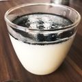 HAL_'s cooksnap of when they made 正月の残ったお餅で★黒ごまミルクプリン.