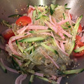 Dえりんご's cooksnap of when they made ちょー簡単はるさめサラダ♪.