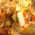 rin0418r24's cooksnap of when they made ◆とろ～りチーズ♡豚肉と白菜のデミ風炒め.