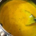 みんちゃん——'s cooksnap of when they made 《レンジで簡単》かぼちゃの冷製ポタージュ.