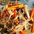 2girl2boyＳ's cooksnap of when they made コストコプルコギでヘルシーチャプチェ♡.