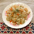 むっちまみー's cooksnap of when they made 炊飯器で簡単☆エビピラフ.