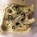 ゆっゆっゆっ's cooksnap of when they made ほうれん草とれんこんのゴママヨあえ★.