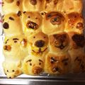 クックFNTNCI☆'s cooksnap of when they made ちぎりパン犬 わんこ.
