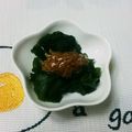 NAOばあさん's cooksnap of when they made 30秒♪ダイエット♪わかめとなめたけ和え.
