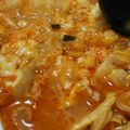 saopooon's cooksnap of when they made 味噌仕立てのミルフィーユ鍋♪.