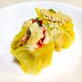 ikuko119's cooksnap of when they made 白菜とカニかまのミルフィーユ♪.