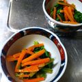 南国diver's cooksnap of when they made 簡単☆ほうれん草と人参のナムル風.