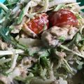 minepooh's cooksnap of when they made さば味噌缶のサラダ.