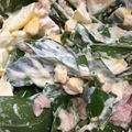 みみ〜こ's cooksnap of when they made サラダほうれん草とツナと玉子のサラダ.