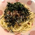 flower♫'s cooksnap of when they made ツナ缶で ②ツナと納豆おろしスパ.