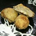 はるANDゆうママ's cooksnap of when they made 椎茸と挽き肉のパン粉焼き.