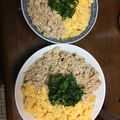 ちゃぎー's cooksnap of when they made 三色丼に！ 鶏そぼろ！.