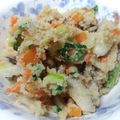 にじすき's cooksnap of when they made めんつゆで「おからの炒り煮」.