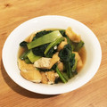 あいこ1217's cooksnap of when they made 超楽々小松菜と京風油揚げの煮びたしどすえ.