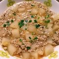 あきにゃんだ's cooksnap of when they made 学校給食人気メニュー☆マーボー大根.