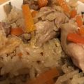 クックDL16RQ☆'s cooksnap of when they made 鳥もも肉とキノコの炊き込みご飯.