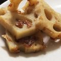 いざわあき's cooksnap of when they made 今夜の献立：レンコンと人参の出汁煮.