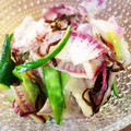 ♡chaaco♡'s cooksnap of when they made きゅうりと赤大根の和え物.