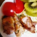 クックWHHCDU☆'s cooksnap of when they made 梅肉、大葉、チーズの豚肉巻き.