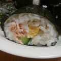 搾り汁's cooksnap of when they made 自慢の酢飯でサラダ巻き(太巻き).