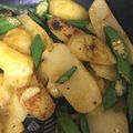クックLYYTIX☆'s cooksnap of when they made オクラとじゃが芋のオイスターカレー炒め.