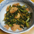 うまーい！'s cooksnap of when they made 大根の葉と油揚げの甘辛炒め.