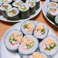 鹿児島県太郎's cooksnap of when they made たまご焼きと明太子の太巻き＊.