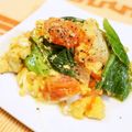 アイリッシュショコラ's cooksnap of when they made ☆トマトとレタスの卵炒め.