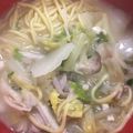 みぃちゃん△'s cooksnap of when they made 鍋キューブで簡単！にんにくたっぷり白湯鍋.