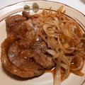 くみちょ～～'s cooksnap of when they made 簡単♡甘辛生姜トンテキ.