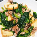 はるかのはは's cooksnap of when they made 厚揚げとほうれん草の醤油炒め.