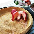 tera☆mix's cooksnap of when they made ドイツ風パンケーキ、ダッチベイビー.