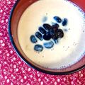 ふたごゆき's cooksnap of when they made 黒豆入り♡ほっこりきな粉ぜんざい.