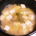 モケ缶's cooksnap of when they made あごだしで☆絶品お味噌汁.