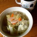 TGRAY's cooksnap of when they made 鶏団子♪おかずスープ★.