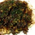 けぇこべぇ's cooksnap of when they made 残ったおでんをリメイク★絶品お好み焼き☆.