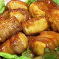 ＭＩＫＩＲＵＮＲＵＮ's cooksnap of when they made こってり☆肉巻き豆腐の甘辛炒め.