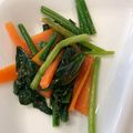 comi3's cooksnap of when they made 簡単☆ほうれん草と人参のナムル風.