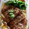 りょーこ⭐️'s cooksnap of when they made 残り物や市販の物で！簡単！カツ丼弁当☆.