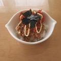 ラリー＆サラ's cooksnap of when they made マヨキムチ納豆ご飯［私の納豆ご飯3品目].