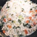mizgone's cooksnap of when they made 離乳食後期☆チンゲンサイの味噌豆乳煮♡.